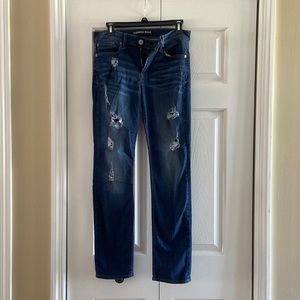 Express Women’s Jeans - cropped skinny midrise - size 6